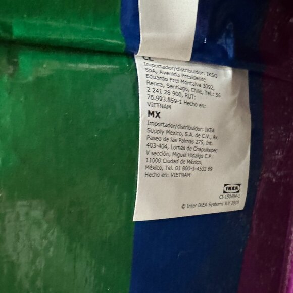 IKEA Storstomma Rainbow, Reuseable Large Shopping Bag, 104.832.10 Multi-Color - Picture 11 of 12